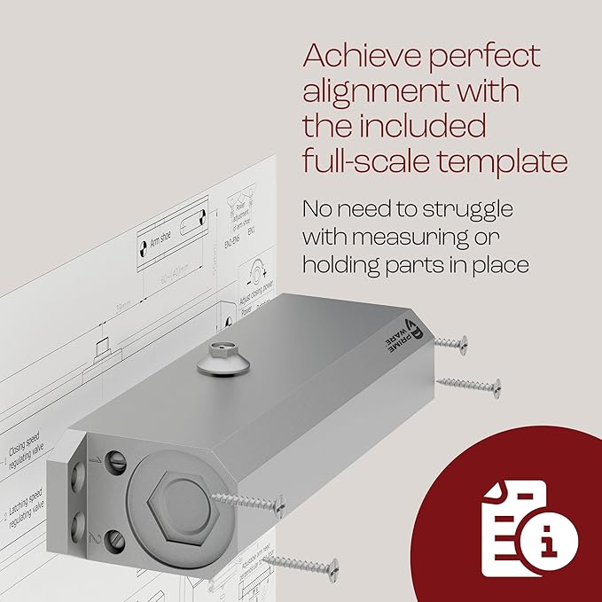 PrimeWare DC-600 Automatic Adjustable Door Closers - Image 6