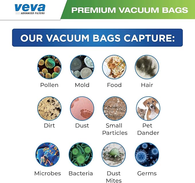 40 Pack Type BB Vacuum Bags for Oreck Handheld Canister Vacuum PKBB12DW - Image 5