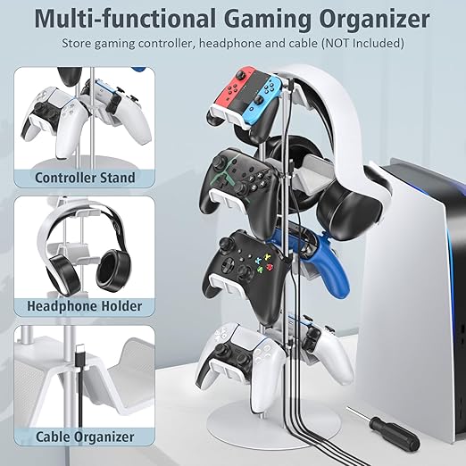 Kytok Gamer Gifts, Headset Stand 4 Tiers - Image 2