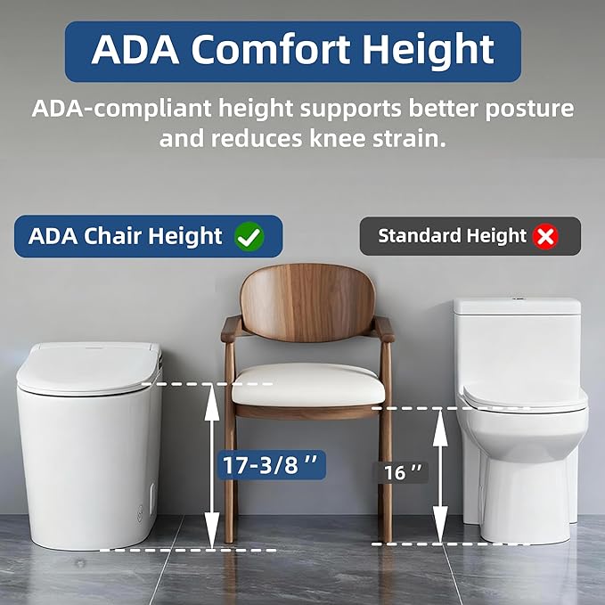 WOODBRIDGE GT100 Smart Toilet, Auto Open/Close Lid, Foot Sensor, Auto Flush - Image 7
