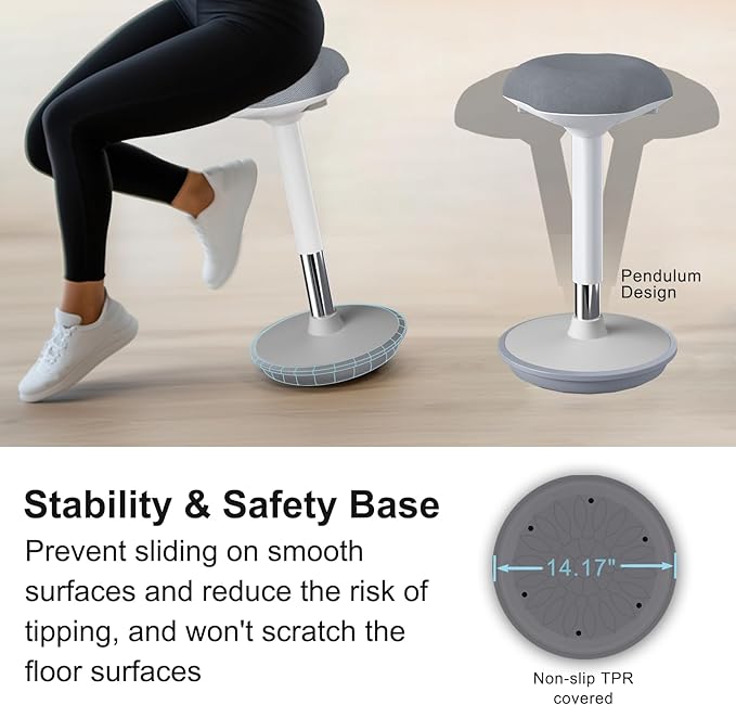 Standing Stool, Ergonomic Standing Desk Chair - Image 4