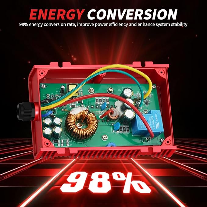 Universal 36V 48V to 12V Golf Cart Voltage Reducer DC Converter, 30A 360W DC - Image 4