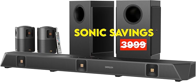 Nakamichi Dragon 11.4.6 Home Surround Sound System by Nakamichi