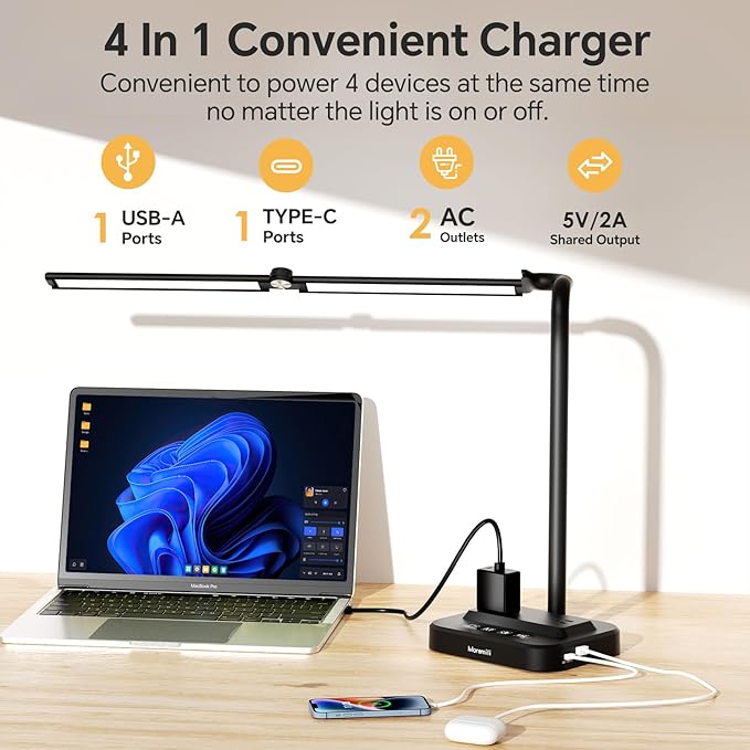 Moremili Adjustable LED Desk Lamp - Image 2