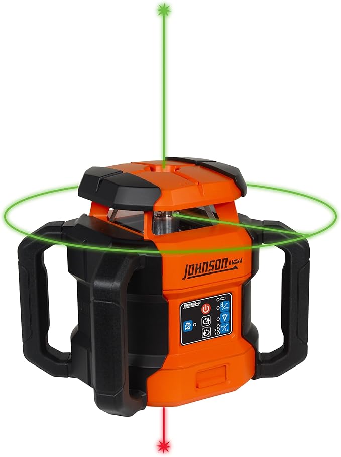 Johnson Level & Tool JRT300-GNHV-K Self-Leveling Dual Slope Rotary Laser Kit - Image 2