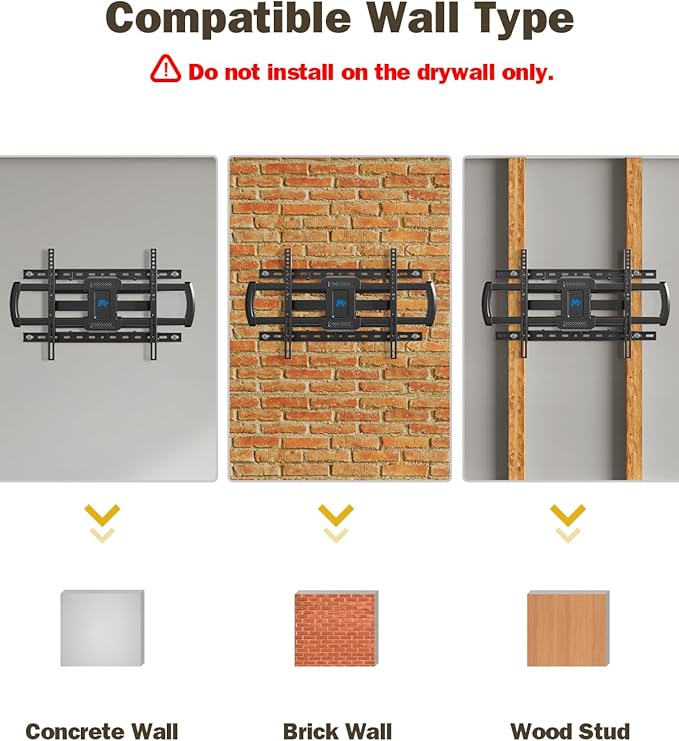 Mounting Dream UL Listed Full Motion TV Wall Mount - Image 9