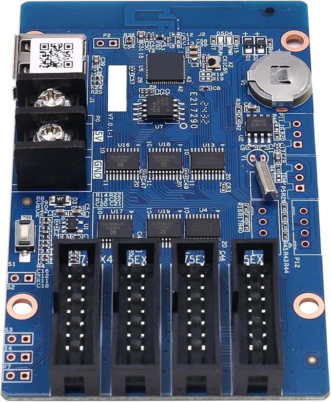 MARALANG HD-WF4 RGB Seven Color Small LED Display WiFi Control Card Module by Unknown