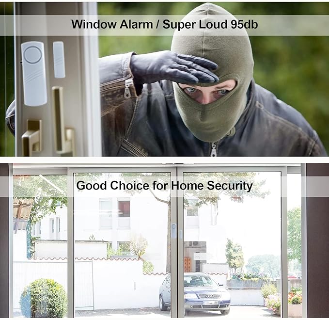 Door Window Alarm, 90DB Door Alarms - Image 2