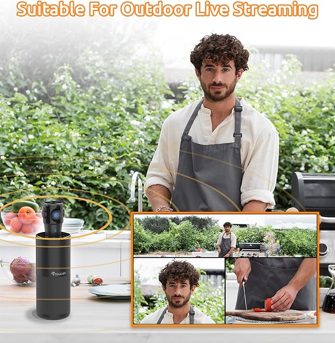 TOUCAN 360-Degree Video Conference Camera, 1080p HD Webcam - Image 8
