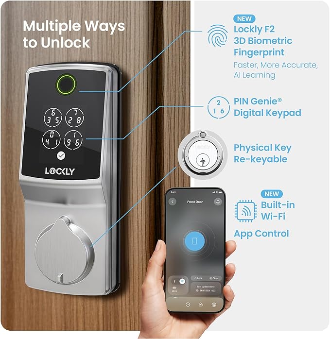 Lockly Secure Pro, Smart Lock - Image 2