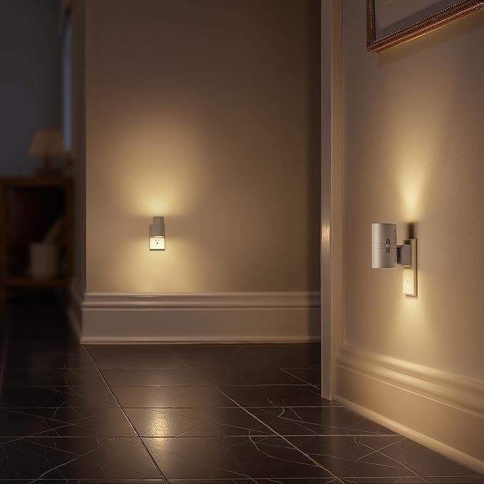Briignite Night Lights Plug into Wall, Modern LED Night Light Plug in, Dusk to - Image 6