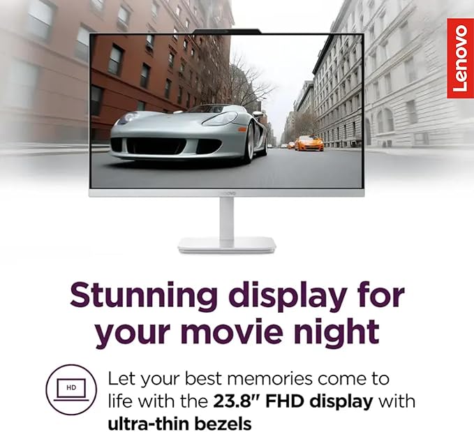 Lenovo IdeaCentre Everyday Tasks 24" Full HD All-in-One Desktop Computer • - Image 7