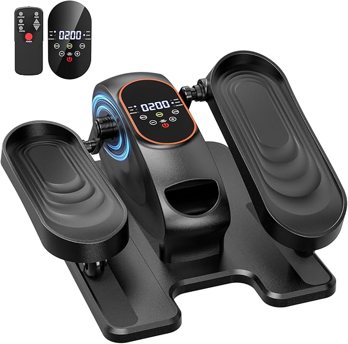 2025 New Under Desk Elliptical Machine, Portable Seated Pedal Exercise Machine by Yolidhome