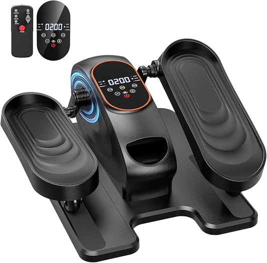 2025 New Under Desk Elliptical Machine, Portable Seated Pedal Exercise Machine by Yolidhome