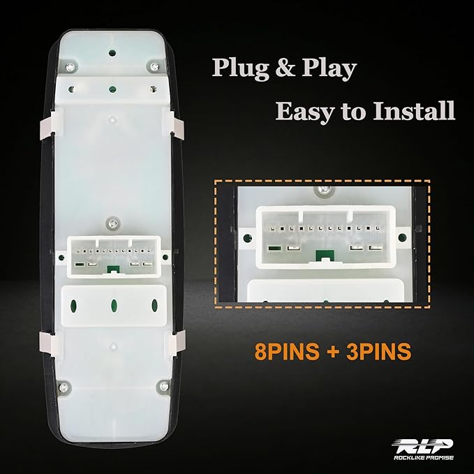 Master Power Window Switch Driver Side- 8Pins + 3Pins - Image 3