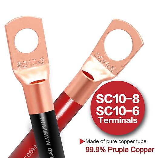 8 Gauge Wire Copper Clad Aluminum CCA - Image 3