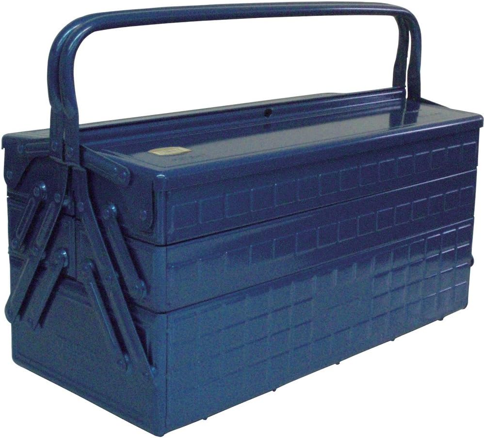 trusco gt-470-b 3-tier tool box, 18.6 x 8.7, main product view