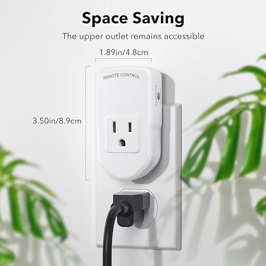 BN-LINK Wireless Remote Control Outlet Electrical Switch - Image 3