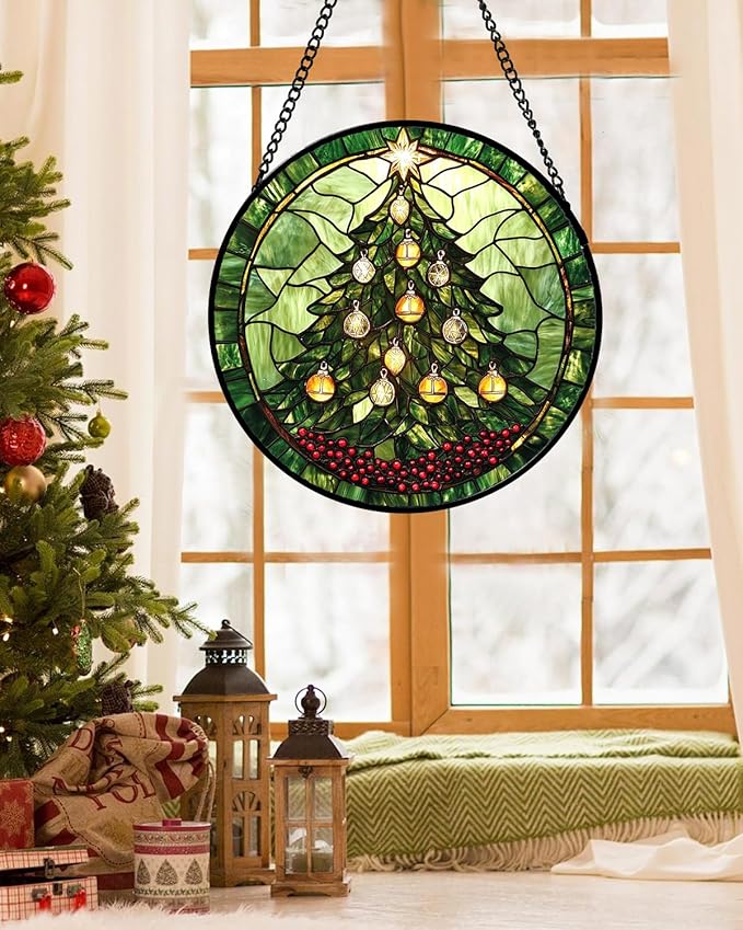 DASTOLL Stained Glass Window Hanging - Image 2