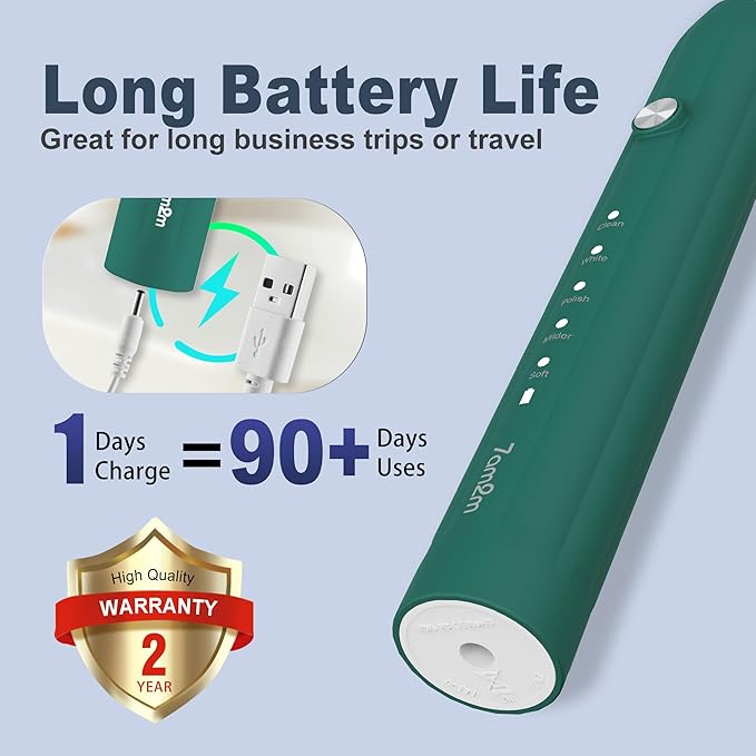 7AM2M Sonic Electric Toothbrush - Image 6