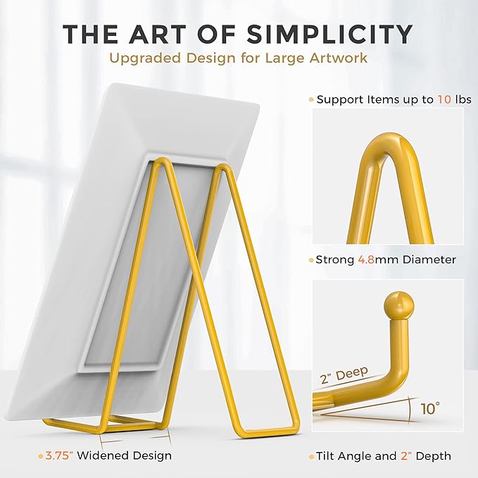 TR-LIFE 8 Inch Large Plate Stands - Image 2