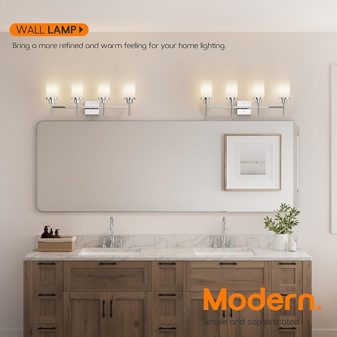 AONEON 4-Light Vanity Lighting Fixtures - Image 2