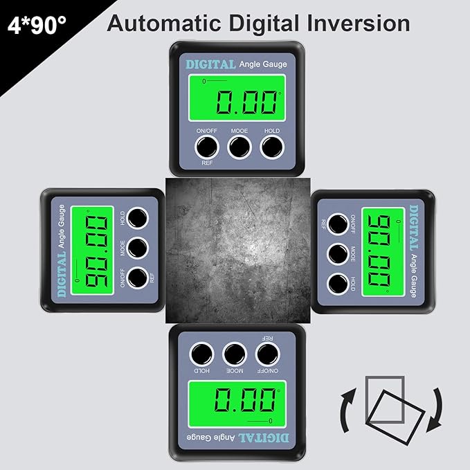 Digital Angle Gauge, Angle Finder Magnetic Digital Level Protractor, Table Saw - Image 5