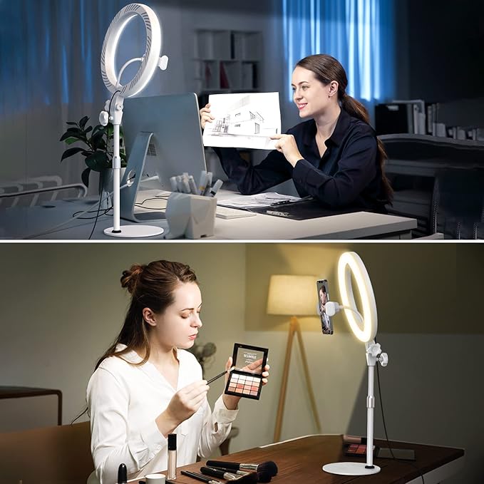 Ring Light with Stand, Zoom Lighting - Image 3