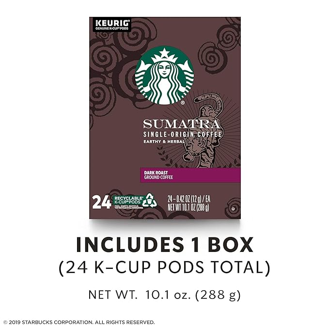 Starbucks Sumatra single serve K-Cup pods - Image 4