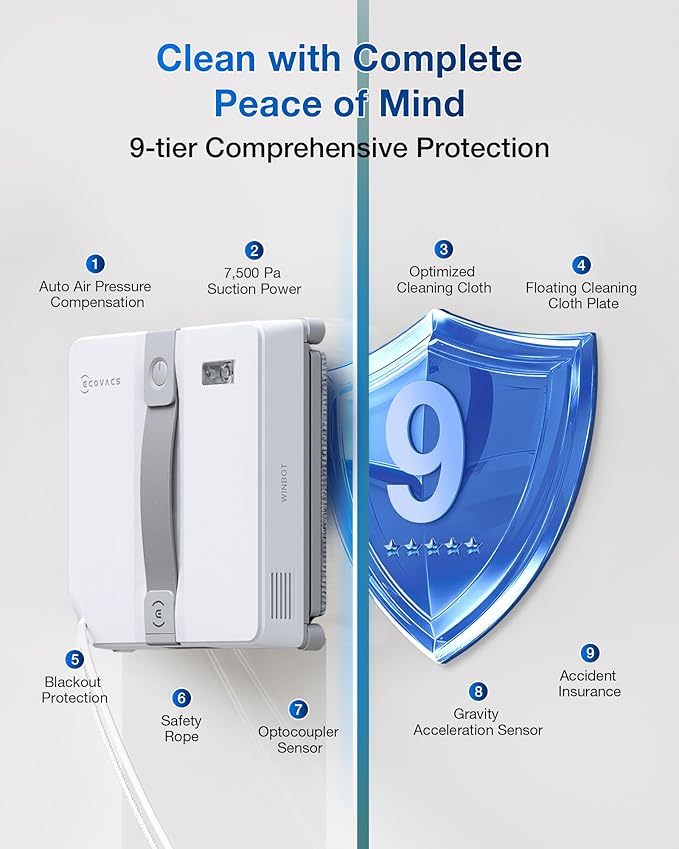 ECOVACS WINBOT Mini Window Cleaning Robot - Image 6