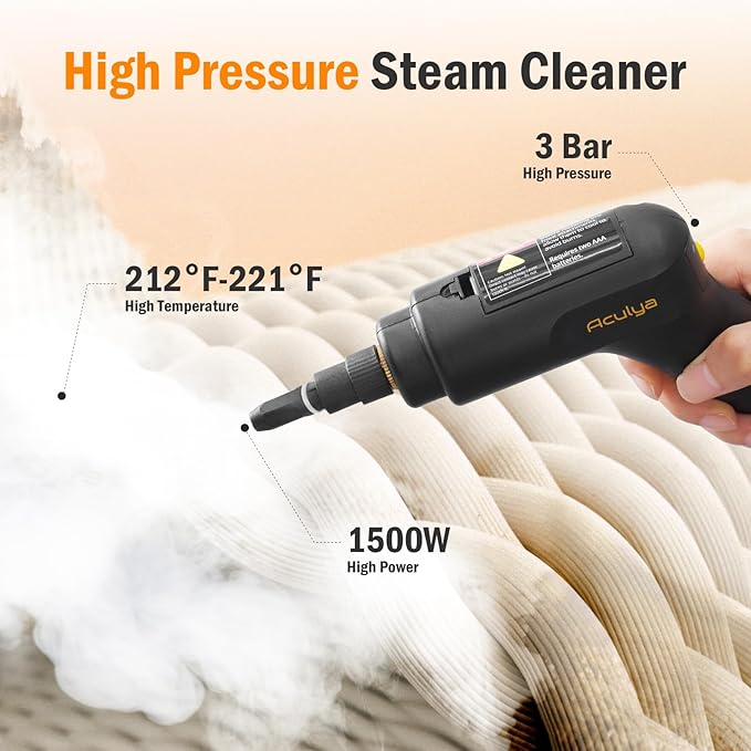 Aculya Life Handheld Steam Cleaner - Image 3