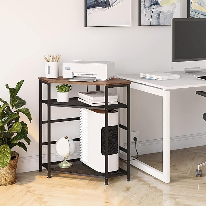 VEDECASA Corner Printer Stand Table - Image 3