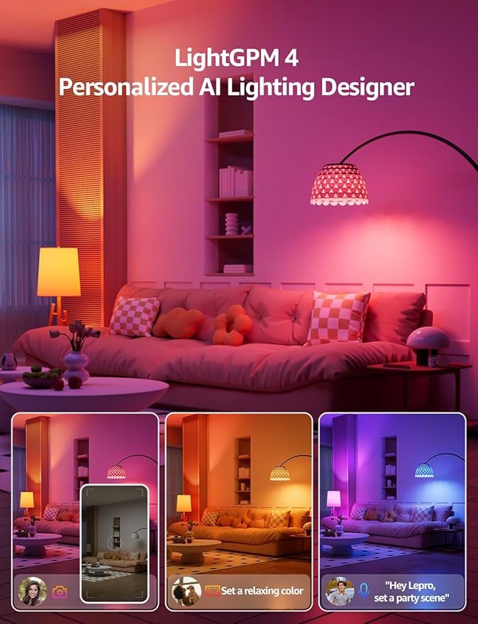 Lepro B1 AI Smart Light Bulbs - Image 3
