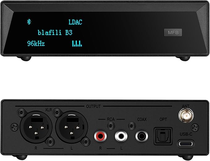 blafili B3 Professional XLR Bluetooth v5.1 Music Receiver, LDAC & aptX HD by blafili