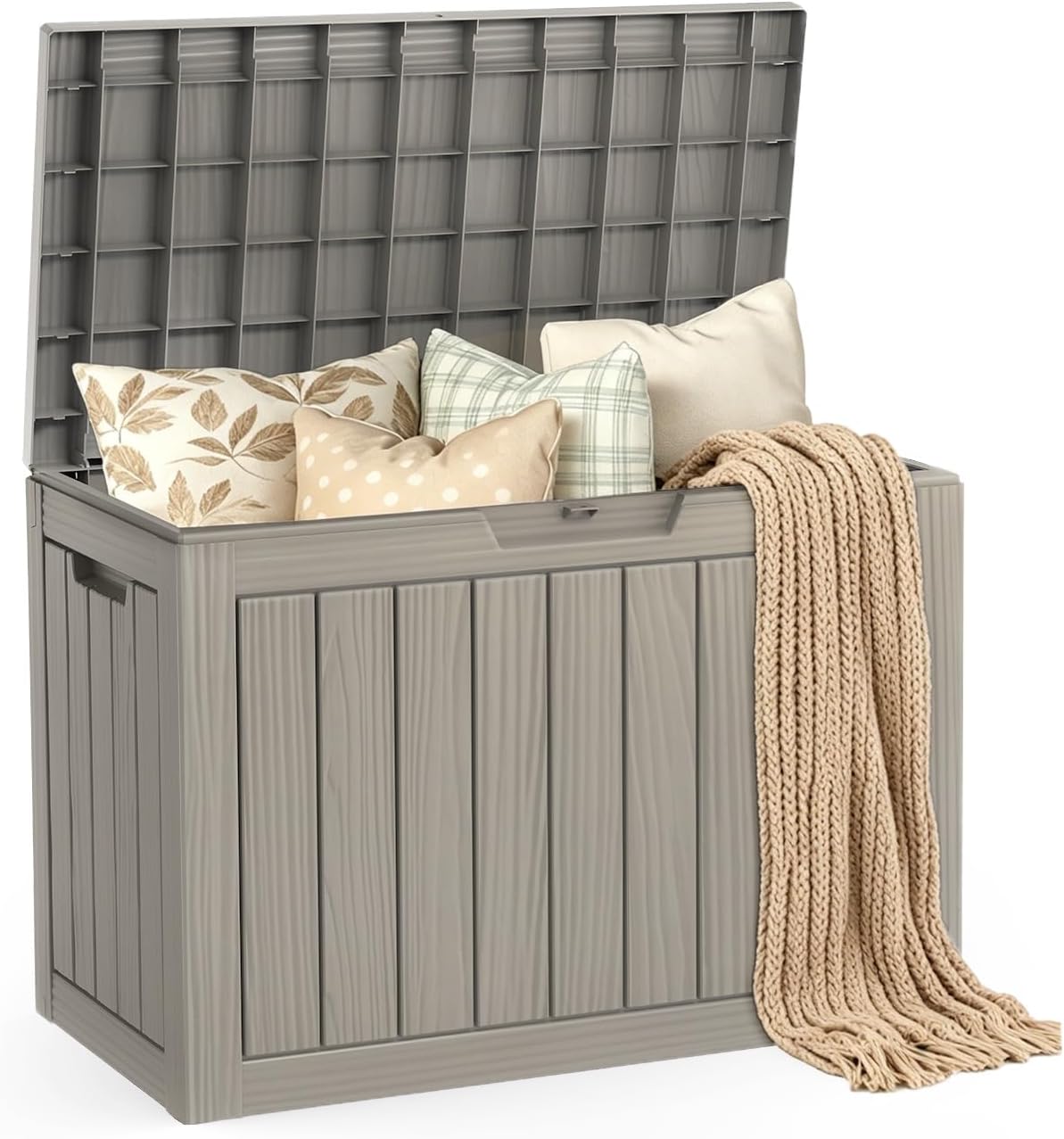 mars villa deck box, outdoor storage box waterproof, main product view