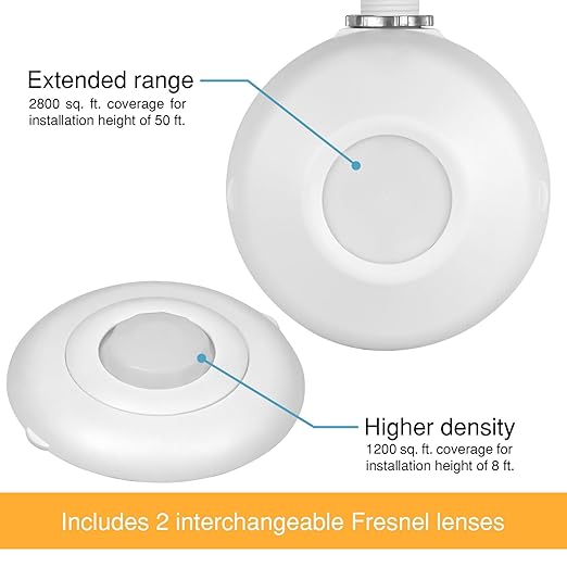 ENERLITES High Bay 360 Degree PIR Line Voltage Ceiling Occupancy Motion Sensor - Image 6