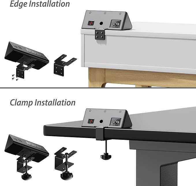 Upgraded Version Edge Mount Power Strip - Image 7