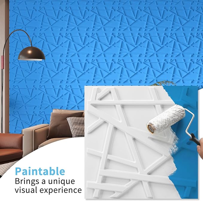 Art3d 100 Pack Decorative 3D Wall Panels, 97 Sq.Feet PVC Interior Wall Décor - Image 3