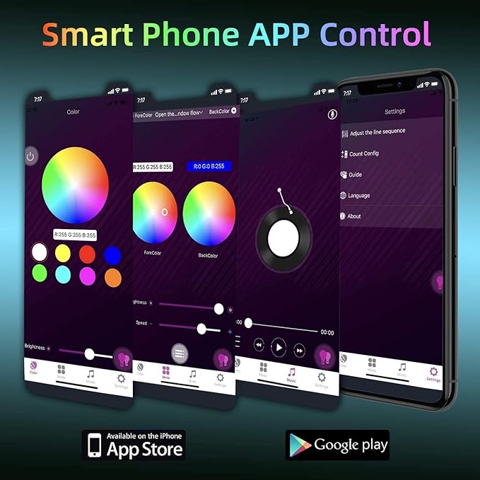 ODISTAR Hexagon Wall Light Panels- Smart APP RGB Hexagonal LED Modular Lights - Image 6