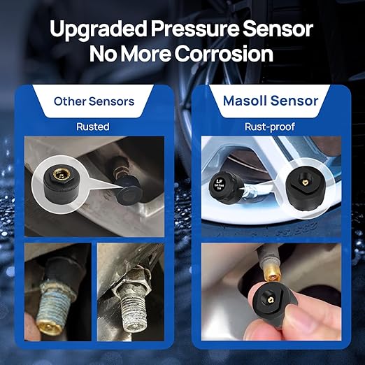 Masoll Tire Pressure Monitoring System, RV/Trailler TPMS - Image 5
