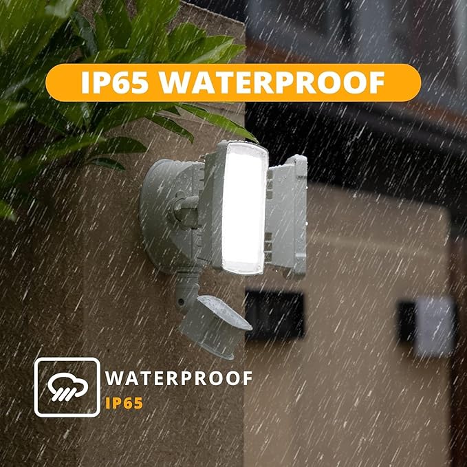 UME 19W LED Security Lights Motion Sensor Light Outdoor, 2000LM Motion Flood - Image 6
