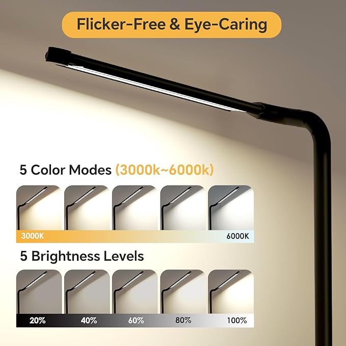 Moremili Adjustable LED Desk Lamp - Image 5