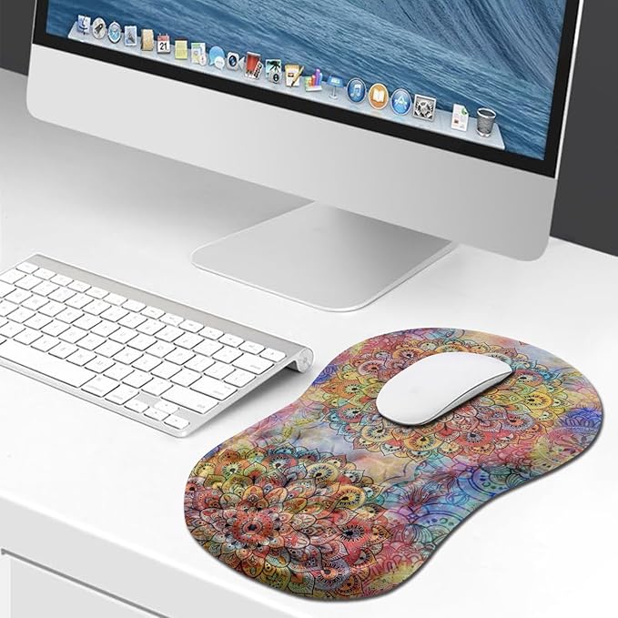 Hokafenle Ergonomic Mouse Pad Wrist Support, Wrist Rest Mousepad - Image 6