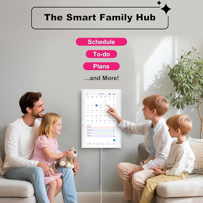 Digital Calendar, 10.1 Inch Wall Planner Electronic Calendar&Chore Chart - Image 3