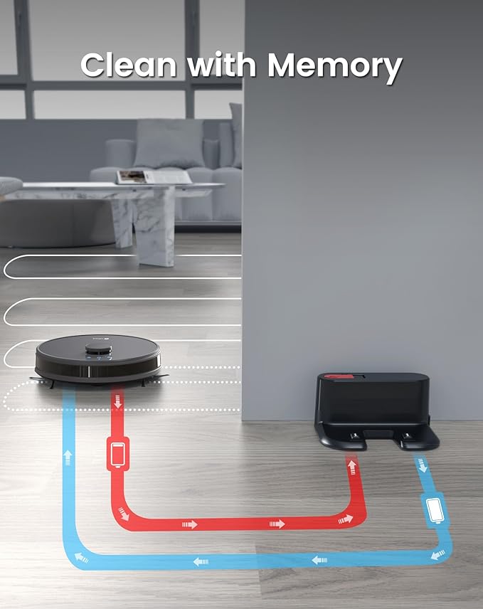 Lefant Robot Vacuum, 2200Pa Suction, 120 Min Runtime, Self-Charging Robotic - Image 7