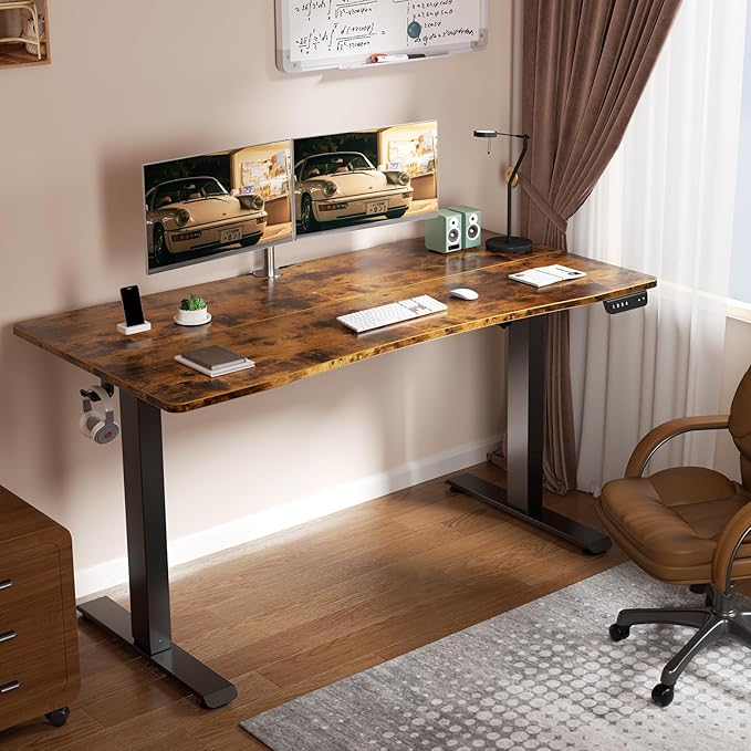 Veken 55 x 28 Inch Electric Standing Desk - Image 2