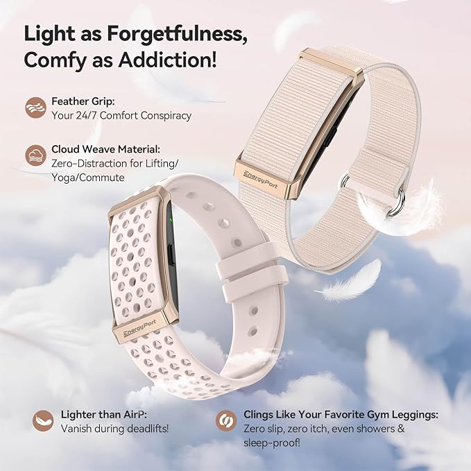 EnergyPort Smart Bracelet with Blood Oxygen/Blood Pressure Monitor, 60-Day - Image 3