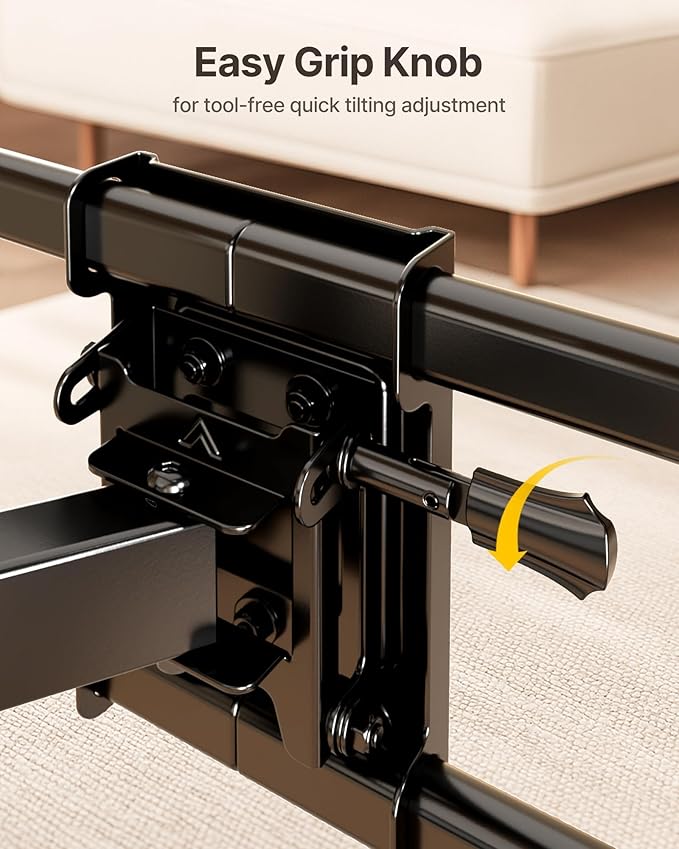 monTEK Full Motion TV Wall Mount - Image 4