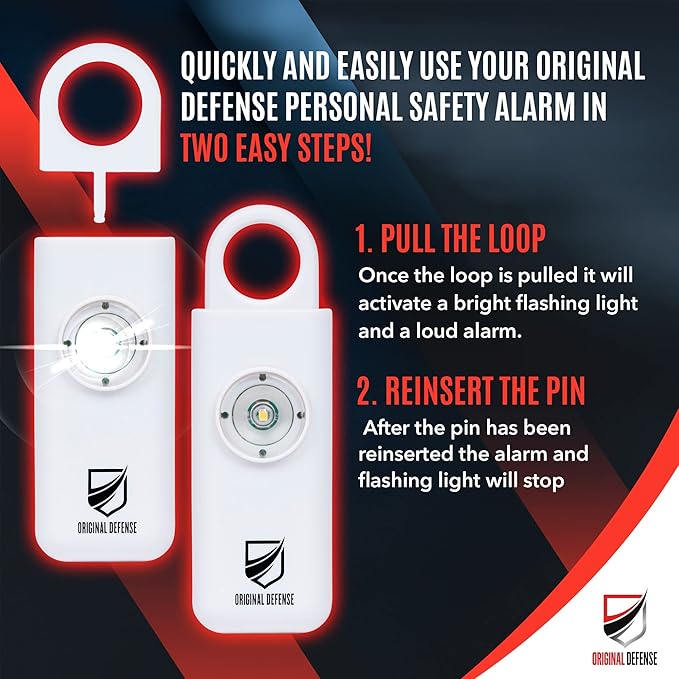 Original Defense® Siren Self-Defense Alarm - Image 3