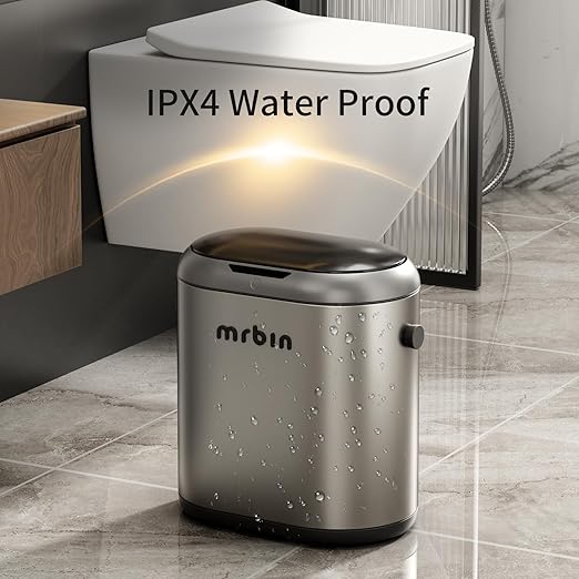 MRBIN Automatic Adsorption Metal Trash Can - Image 8